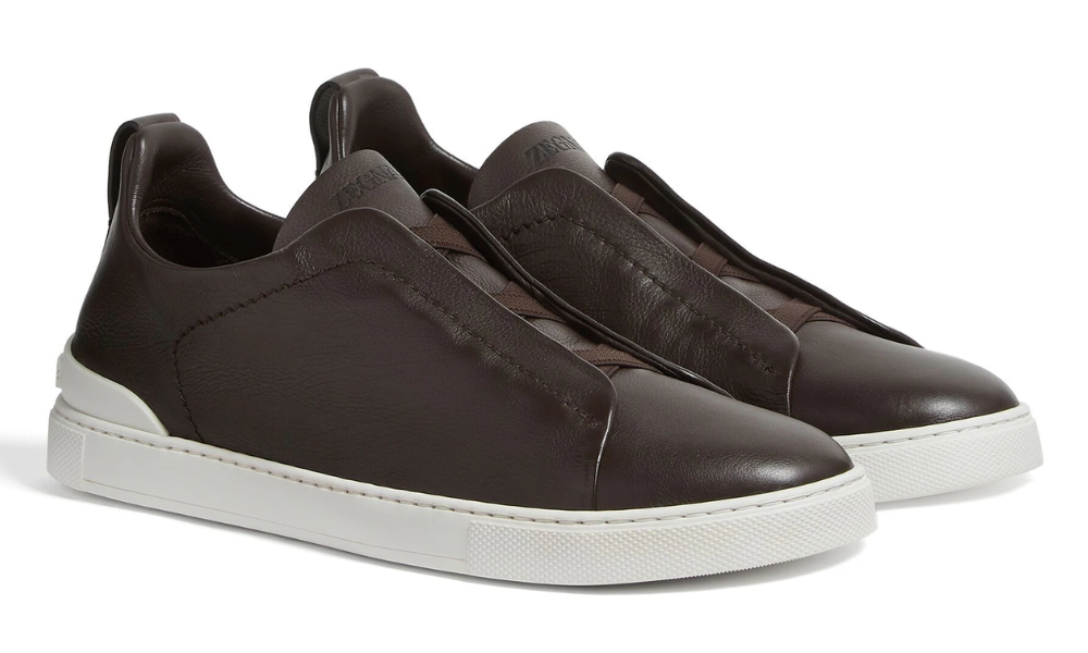 Zgna Triple Stitch™ Sneakers "Brown"