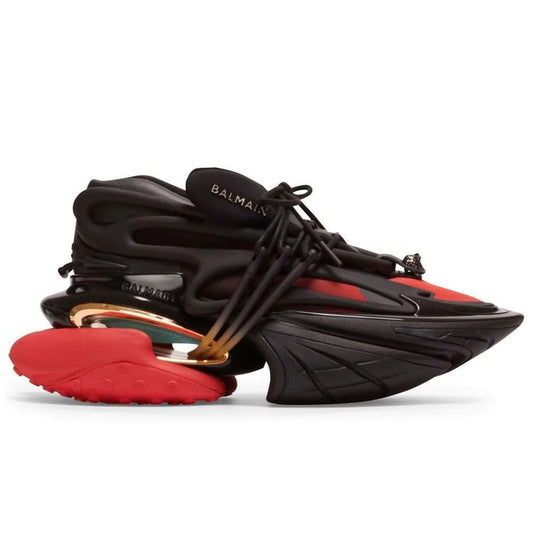 Balmain Unicorn Low 'Black Red' - Copva
