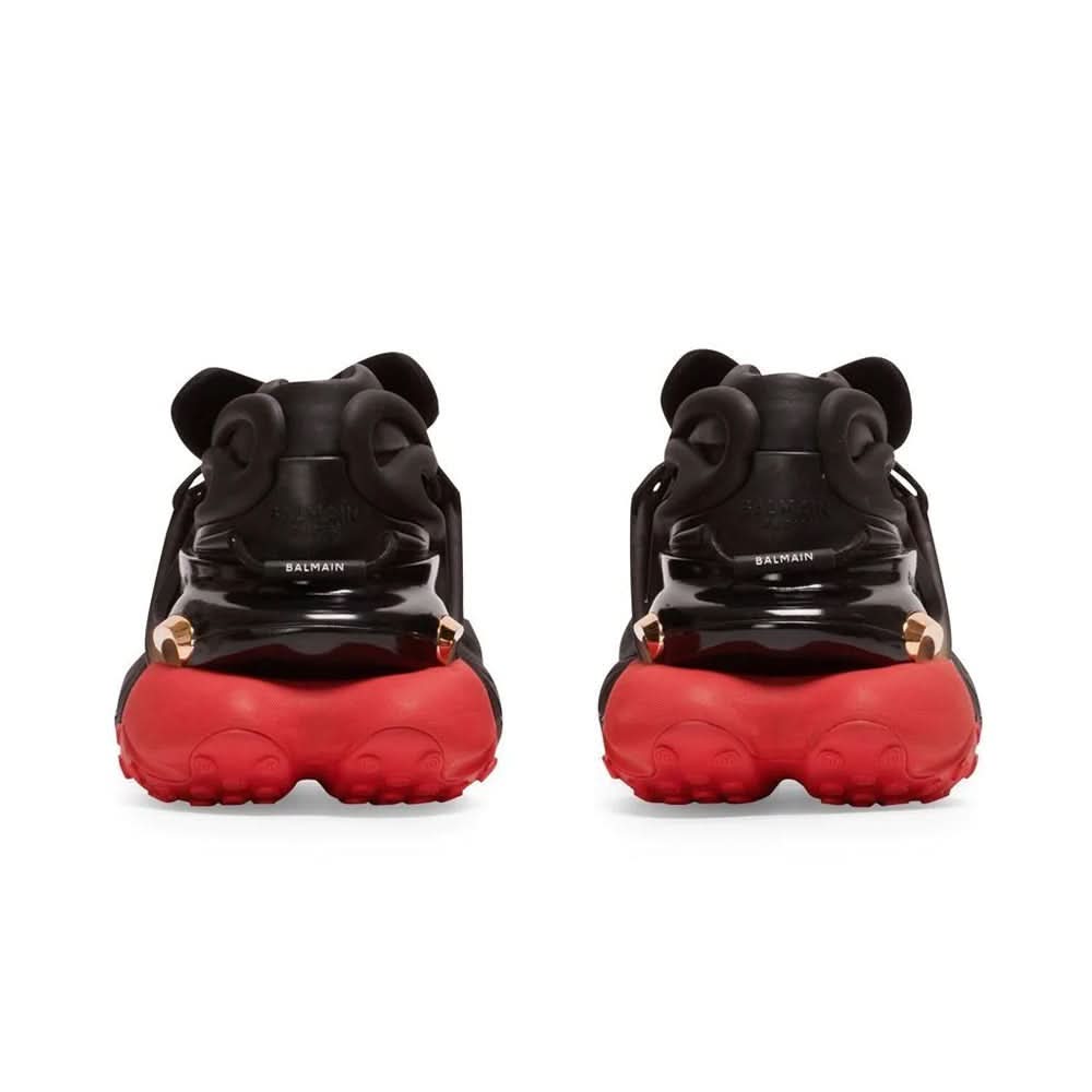Balmain Unicorn Low 'Black Red' - Copva
