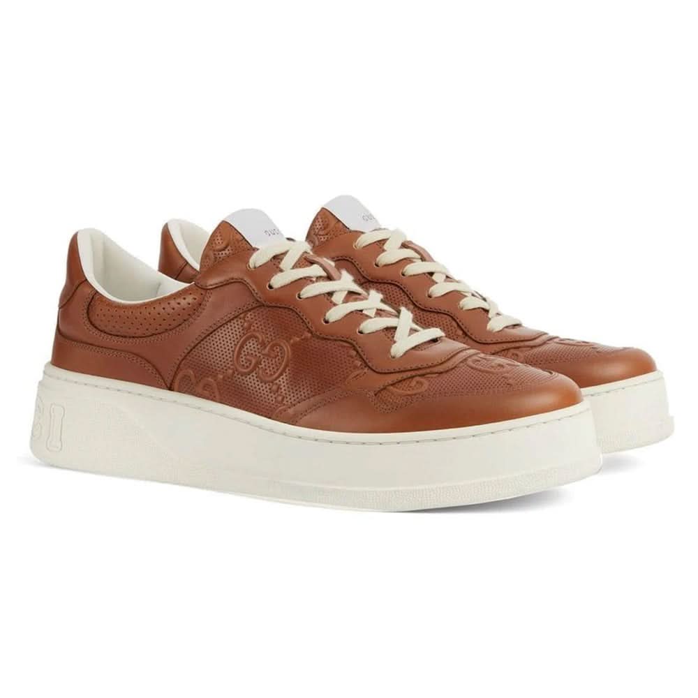 GUCCI  logo-embossed sneakers - Copva