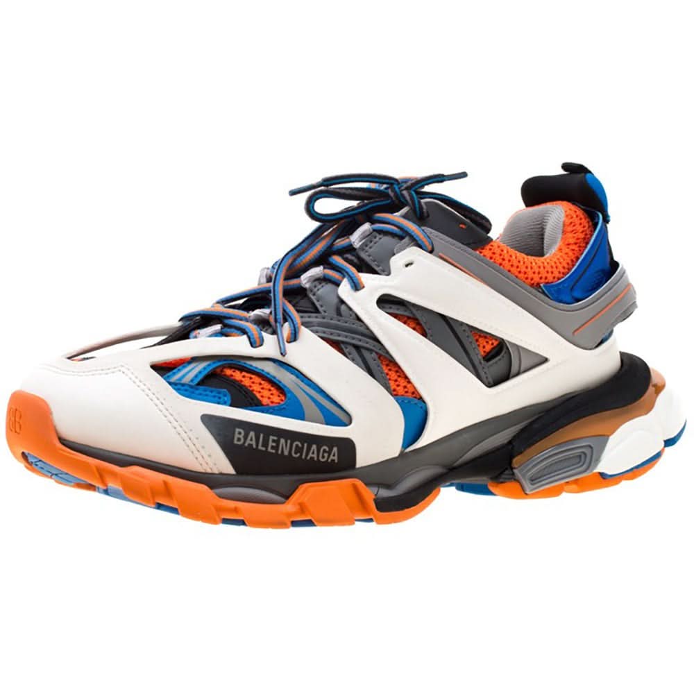 BALENCIAGA Multicolor Leather/Mesh Track Lace Up - Copva