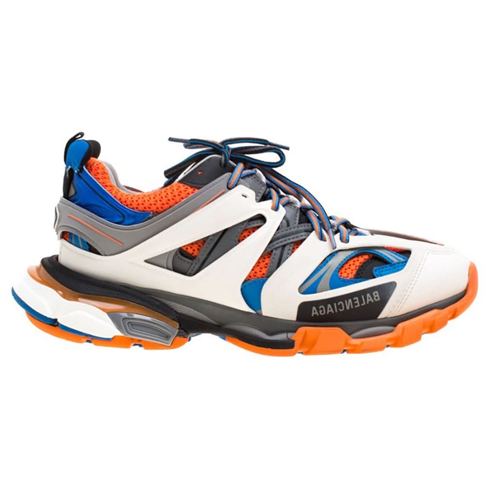 BALENCIAGA Multicolor Leather/Mesh Track Lace Up - Copva