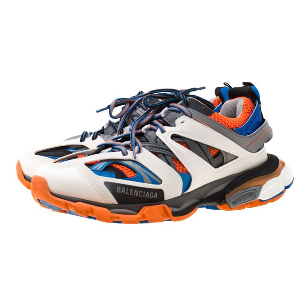 BALENCIAGA Multicolor Leather/Mesh Track Lace Up - Copva