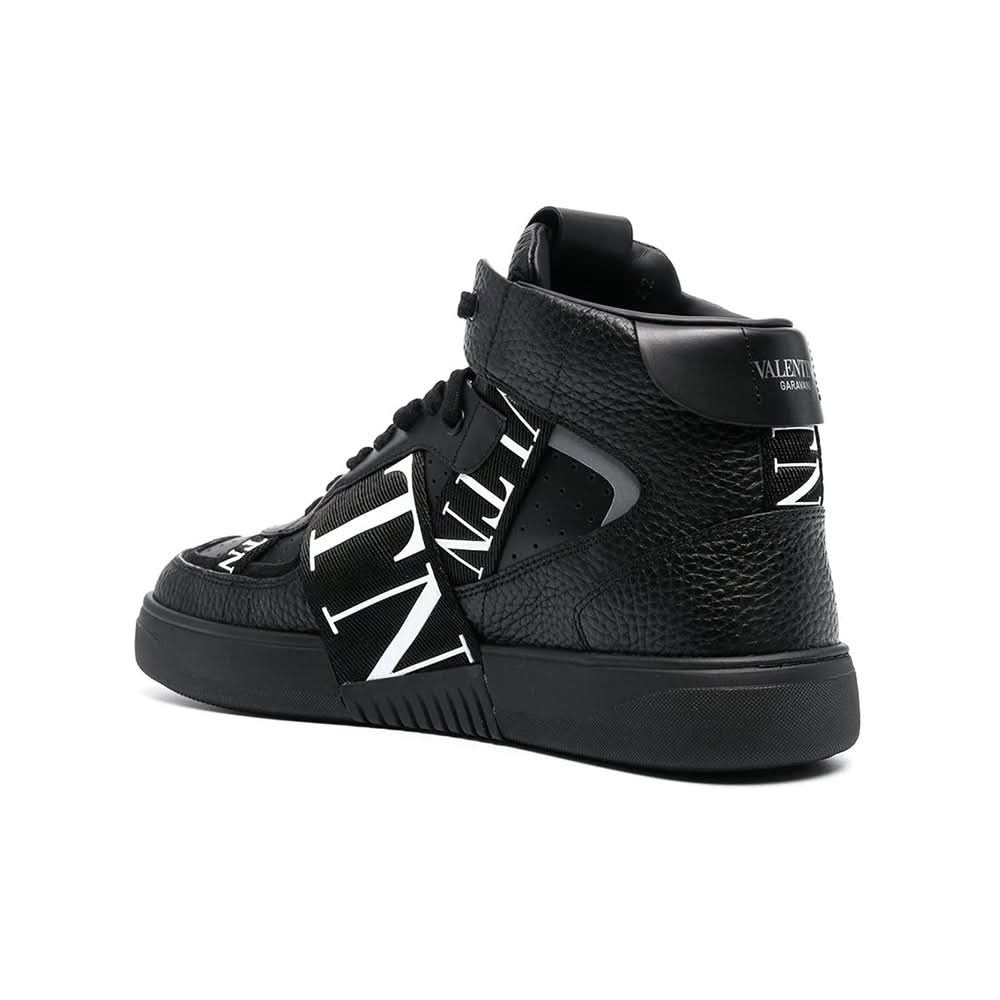 Valentino Garavani logo-print stripe-detail sneakers - Copva