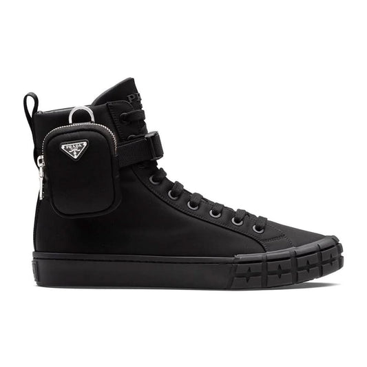 Prada Wheel Re-Nylon high-top sneakers - Copva