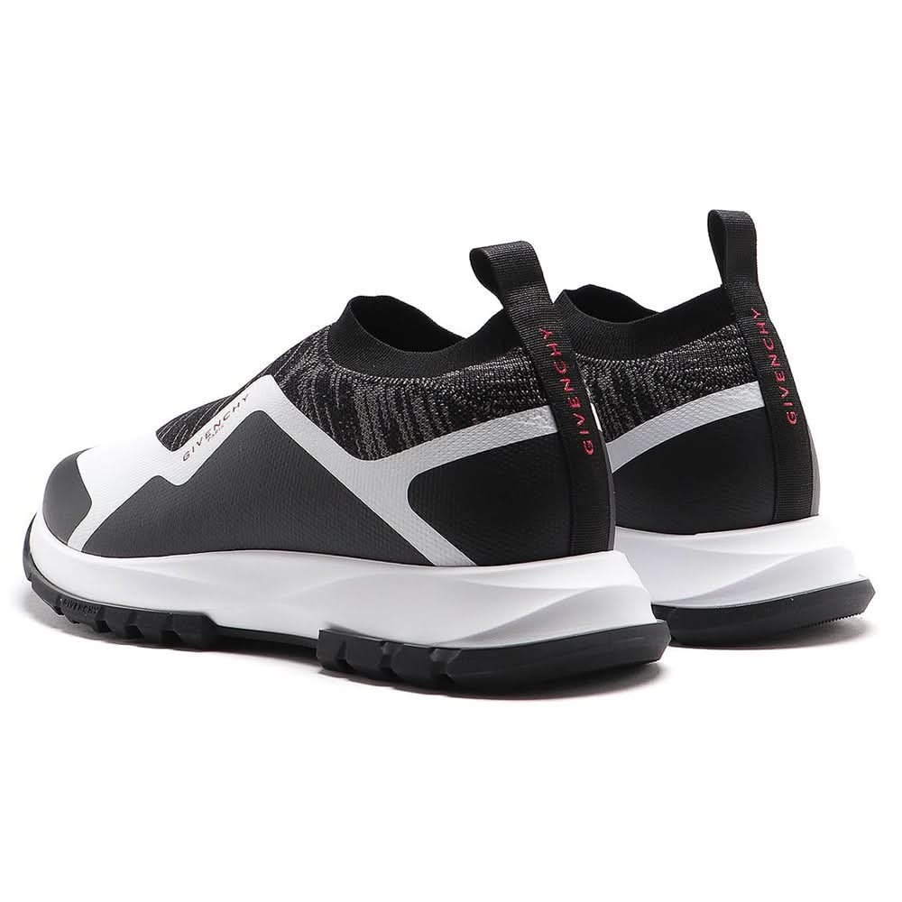 Givenchy Leather Spectre Mesh Low Sock - Copva