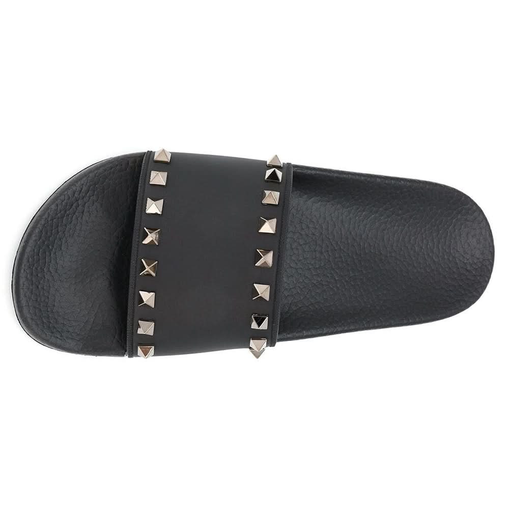 Valentino Garavani Rockstud pool slides - Copva