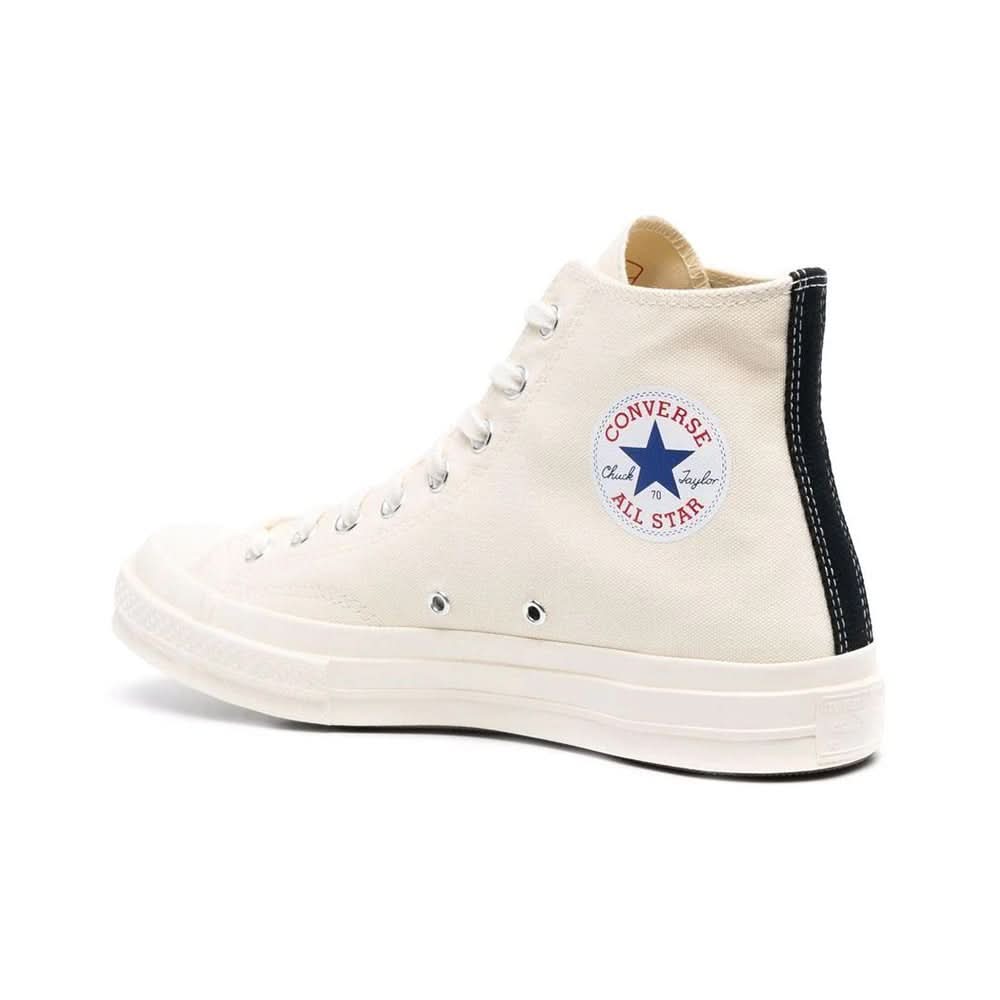 Comme Des Garçons Play x Converse Chuck 70 high-top sneakers - White - Copva