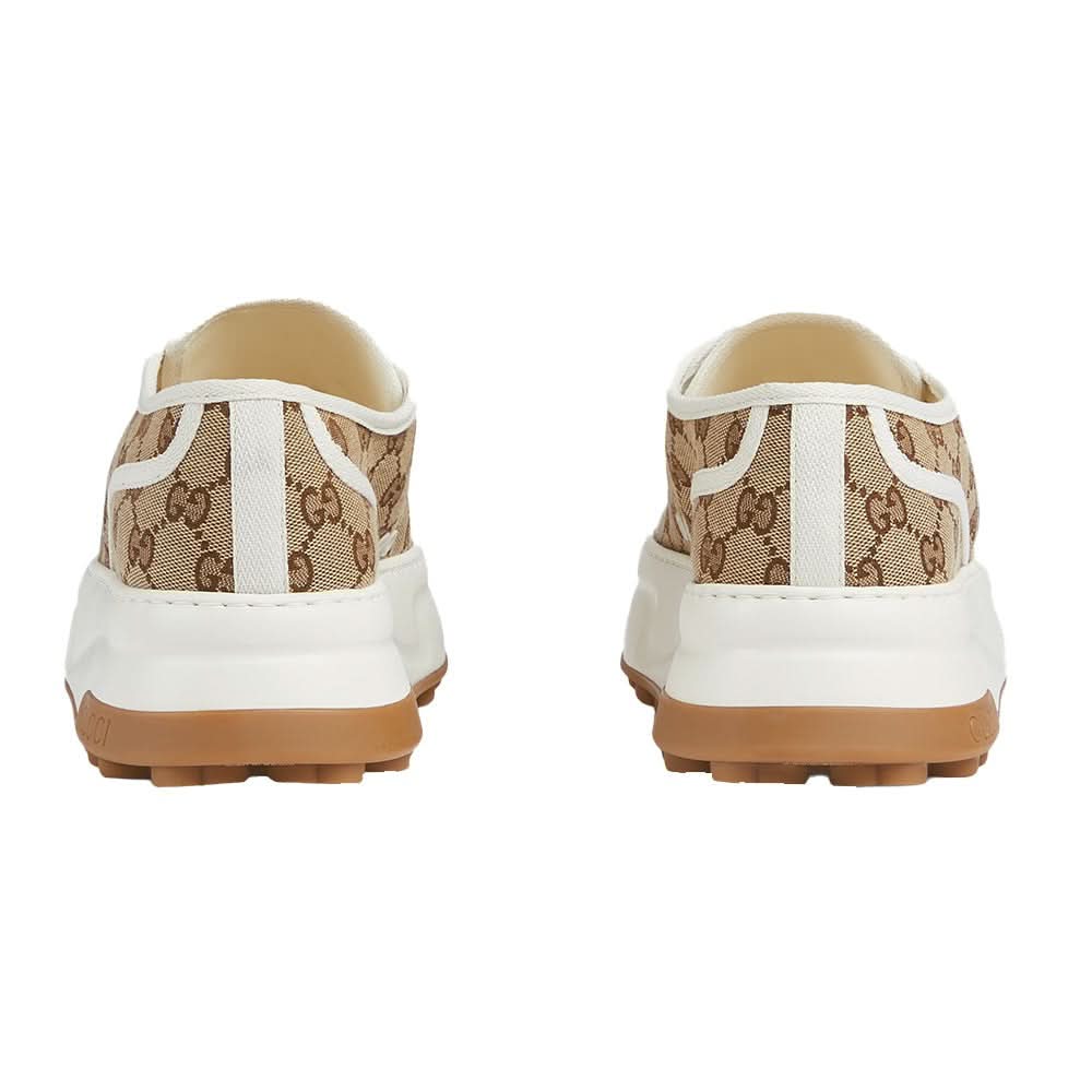 Gucci Men's Black Beige gg Trainers - Copva
