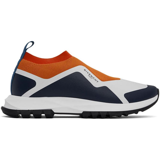 Givenchy Orange Spectre Knit Sneakers - Copva
