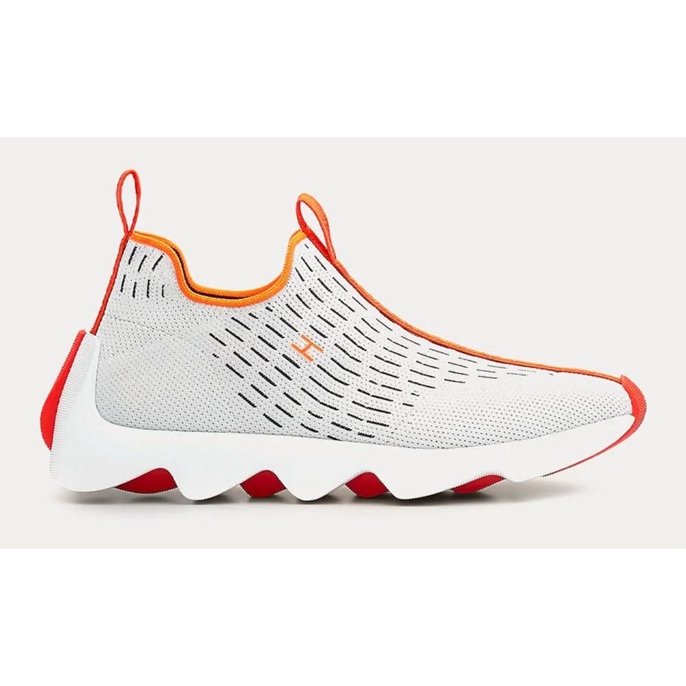 HERMES Eclair Blanc Low Top Sneakers - Copva