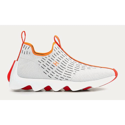 HERMES Eclair Blanc Low Top Sneakers - Copva