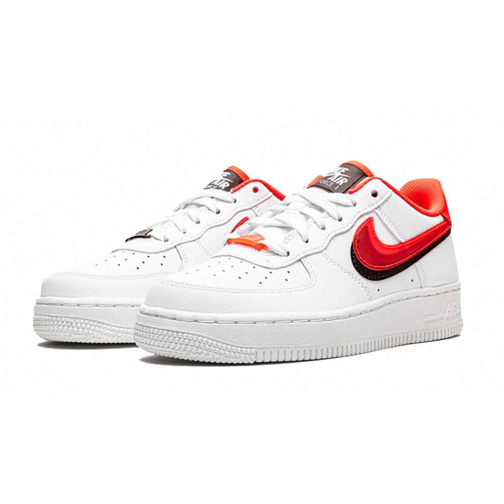 Nike Air Force 1 LV8 Double Swoosh Red Black (GS) - Copva