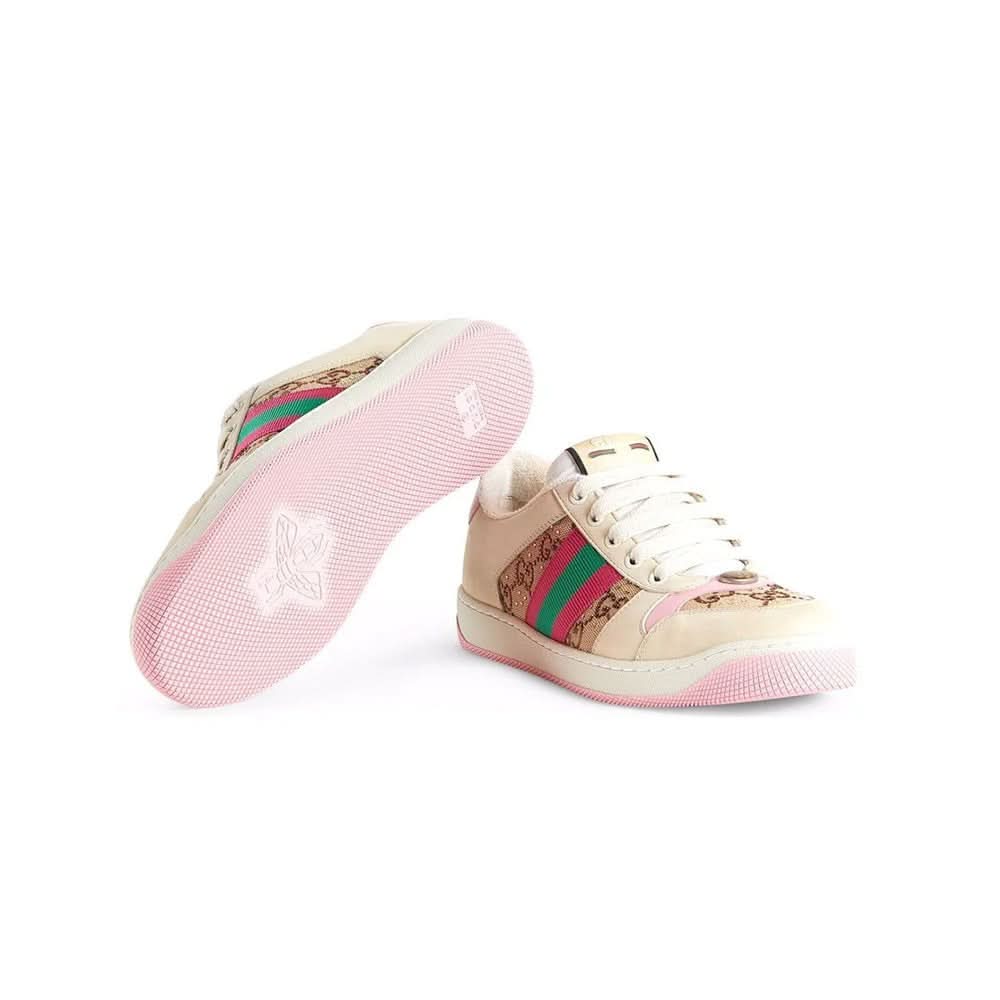 Gucci crystal-embellished GG Screener sneakers - Copva