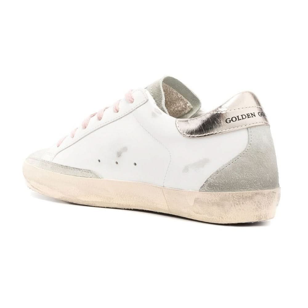 Golden Goose Wmns Superstar 'White Silver Ice Blue' - Copva