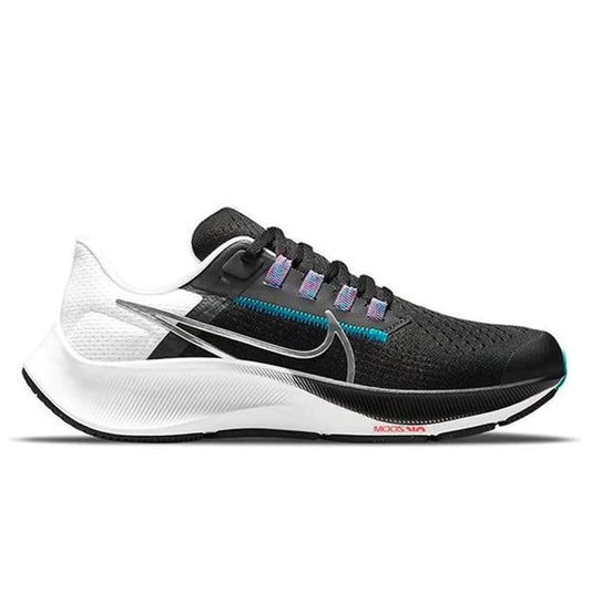 Nike Air Zoom Pegasus 38 GS 'Black Metallic Silver' - Copva