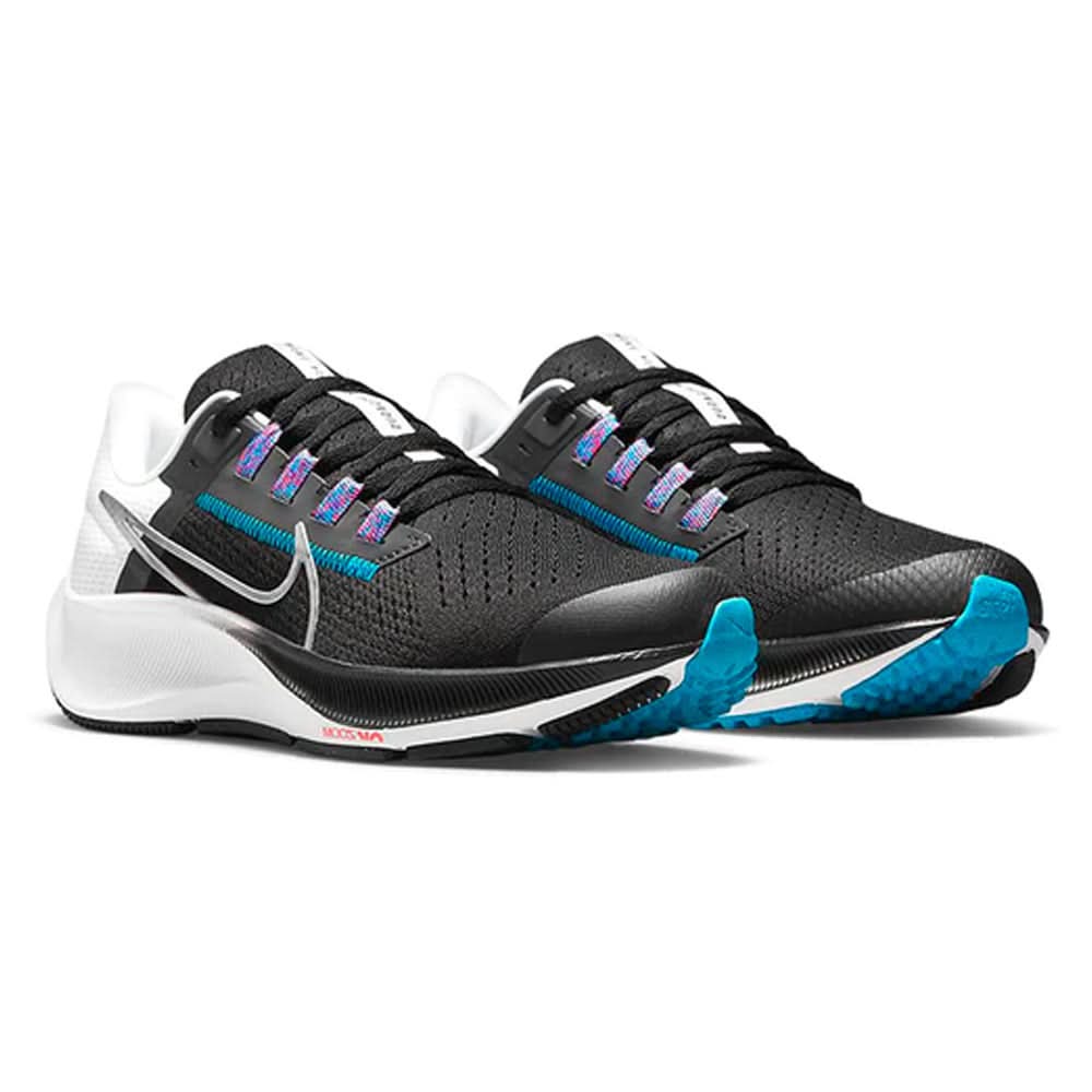 Nike Air Zoom Pegasus 38 GS 'Black Metallic Silver' - Copva